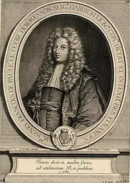 Henri François de Paule Lefèvre d'Ormesson, d'après Joseph Vivien