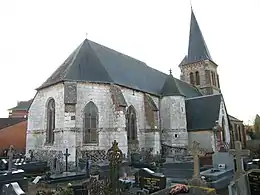 L'église Saint-Denis.