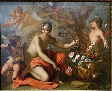 Sebastiano Ricci, Flore (1712-1716), Austin, Blanton Museum of Art.