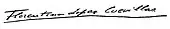 signature de Florentino López Cuevillas