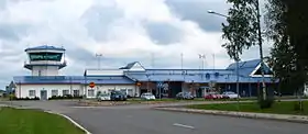 L'aéroport de Kajaani.