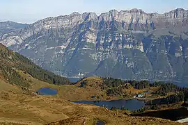 Seebenalp avec vue sur le Walensee.