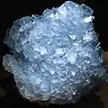 Fluorite. Minerai de fluor.