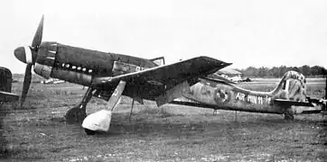 Un Ta 152 H capturé par les britanniques en 1946