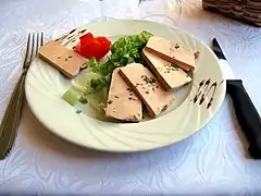 Tranches de foie gras
