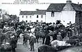 Commana : la foire aux chevaux vers 1910.