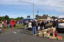 La foire de Chantôme en 2010.