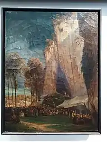 oire de la Balme à Fontaine par Théodore Ravanat - 1845 (Musée de l'ancien évéché - Grenoble