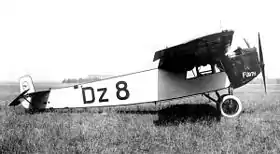 Image illustrative de l’article Fokker F.III