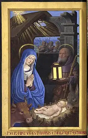 Les Grandes Heures d'Anne de Bretagne, Nativité, f.51v.