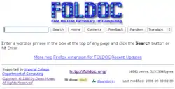 Logo de Free On-line Dictionary of Computing