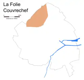 Localisation de La Folie-Couvrechef
