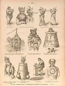 Tortures diversesGravure allemande de 1884.