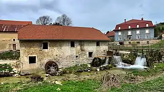 L'ancienne forge Liboz sur la Sainette.