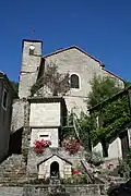 L'église et la fontaine.