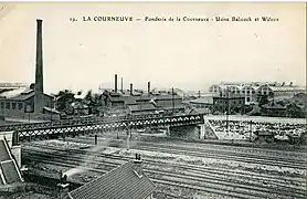 Fonderie de la Courneuve - Usine Babcock & Wilcox.