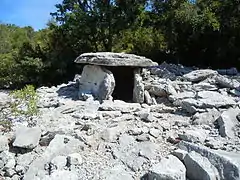 Dolmen no 14 de Font Méjanne.