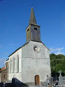 L'église Sainte-Berthe.