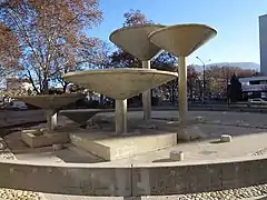 Fontaine des tours de Carouge, 1966