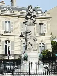 Monument à Gavarni (1911), Paris, place Saint-Georges.