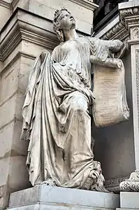 La Comédie sérieuse par Jean-Jacques Pradier.