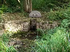 Fontaine Sainte-Radegonde dans la forêt de Montmorency.