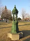 Fontaine Wallace à Granby (Québec), au Canada.