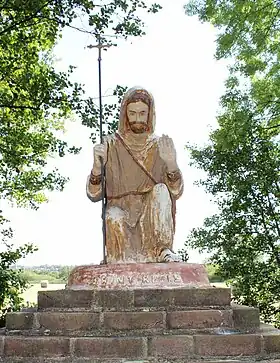 Statue de saint Algis.