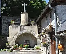 La fontaine du centre.