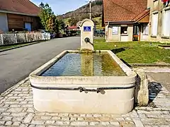 Fontaine de la mairie.