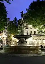 Fontaine du Théâtre-Français, Paris, place André-Malraux.