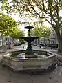 Fontaine verte, Cours de la République (2022) ;