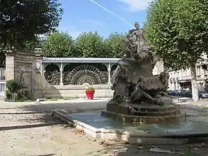 Fontaine de la place Amédée-Larrieu