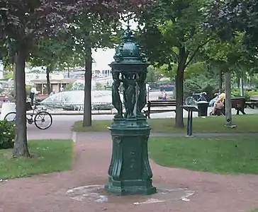 Fontaine Wallace de Montréal.