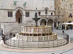 Fontana Maggiore, Pérouse.