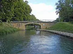 Fontet, Gironde, pont de Fontet