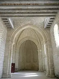 Intérieur de la chapelle Saint-Benoît.