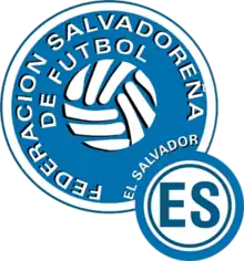 alt=Écusson de l' Équipe du Salvador