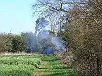 Feu de jardin