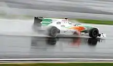 Photo de la Force India VJM03 d'Adrian Sutil en Corée du Sud