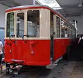 voiture B 119 préservée au Forchbahn