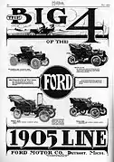 Publicité Ford de 1905