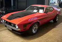 Photo d'une Ford Mustang Boss de 1971.