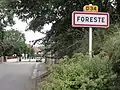 Entrée de Foreste.