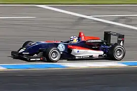 Jean Karl Vernay à Hockenheim en 2009.