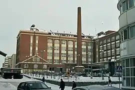 La bibliothèque universitaire.