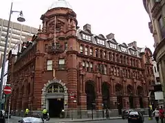 Ancienne Westminster Bank de Manchester en Angleterre