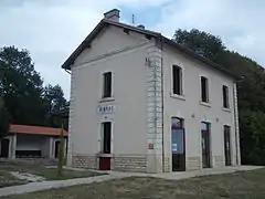 L'ancienne gare ferroviaire.