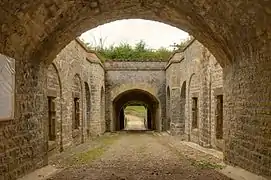 Le fort du Mont-Vaudois.