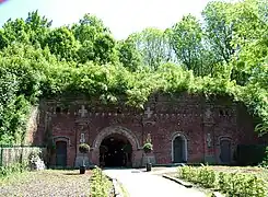 L'entrée du fort d'Hoboken